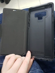 Чехол-книжка противоударный с подставкой и отделением для карт Tech21 Evo Wallet для Samsung Galaxy Note 9 Black