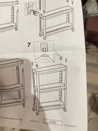 Етажерка IKEA VESKEN 004.712.22 фото від покупців 6