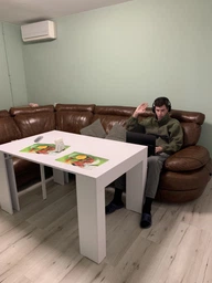 Стіл консоль трансформер розкладний Vi-Tall Білий поворотна опора (метал) 1600 мм х 800 мм