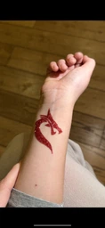 Набор трафаретов для био-тату Fresh Tattoo "Dinosaurs" (dinosaurs-16)