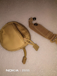 Ключница-кошелёк на пояс и рюкзак, тактический подсумок, мини-сумка для ключей и документов (бежевый)