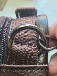 Практична чоловіча шкіряна сумка VINTAGE 21274 Bag з натуральної шкіри 20х23х7 см Коричневий фото від покупців 3