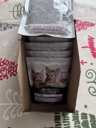 Упаковка вологого корму для кошенят Purina Pro Plan Kitten Healthy Start шматочки в соусі з індичкою 26 шт по 85 г (7613287107503) фото від покупців 4
