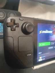 Силиконовые накладки на стики для Steam Deck черные 8 шт