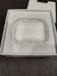 Навушники бездротові з активним шупопоглинанням Air Pro 2nd gen бездротові Bluetooth навушники з магнітним зарядним чохлом MagSafe та бездротовою зарядкою миттєве підключення White Kayfovo AE2GN фото від покупців 14