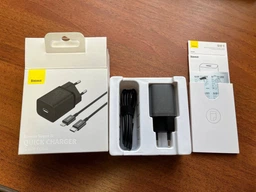 СЗУ Baseus Super Silicone PD Charger 20W (1Type-C) + With Cable Type-C to Lightning blue TZCCSUP-B03 фото от покупателей 6