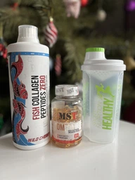 Пептиды коллагена MST Fish Collagen Peptides Zero 1000 мл wild cherry