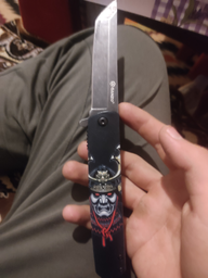 Нож складной Ganzo G626-BS Черный самурай фото от покупателей 4
