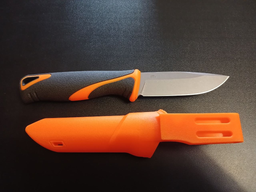 Нож с ножнами Ganzo G807-OR оранжевый фото от покупателей 3