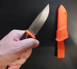 Нож с ножнами Ganzo G807-OR оранжевый фото от покупателей 1