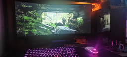 Монитор 34" Samsung Odyssey G5 C34G55T (LC34G55TWWIXCI) WQHD / VA 1000R Curved / 165Hz / 1ms / 8-Bit / DisplayHDR 10 / G-Sync Compatible / FreeSync Premium / Black eQualizer / Picture-by-Picture