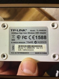Wi-Fi адаптер TP-LINK TL-WN822N WiFi4 / N300
