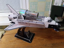 Тривимірна головоломка-конструктор CubicFun NASA Космічний шатл Діскавері (DS1057h) (6944588210571) фото от покупателей 5