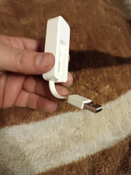 Сетевой адаптер TP-LINK UE200 USB 2.0 / Ethernet 10/100 Мбит/с (RJ45) фото от покупателей 4