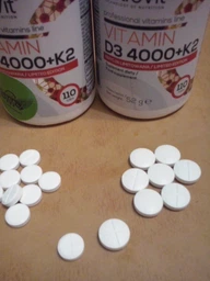 Витамин Д3 + K2 OstroVit Vitamin D3 4000 + K2 100 таблеток фото от покупателей 4