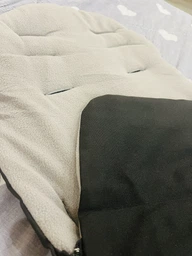 Зимний теплый конверт в прогулочную коляску и санки на флисе BAVO FootMuff фото от покупателей 6