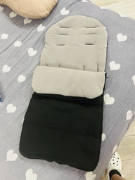 Зимний теплый конверт в прогулочную коляску и санки на флисе BAVO FootMuff фото от покупателей 4