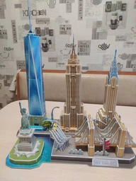 3D пазл CubicFun City Line Нью-Йорк (MC255h)