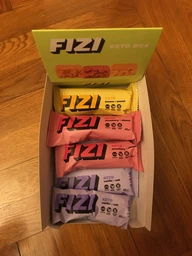 Набор протеиновых батончиков FIZI Keto Mix Box 45 г х 10 шт Веган (Keto box) фото от покупателей 5