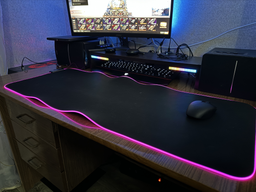 Игровая поверхность Lorgar Steller 919 RGB USB Gaming Black (LRG-GMP919) фото от покупателей 2