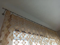 Карниз Orvit Заглушка металевий однорядний відкритий гладка труба кільце металеве Арктіс 16 мм 200 см (00-00021349) фото от покупателей 1