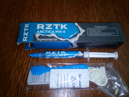 Термопаста RZTK Arctica MX-4 со шпателем 4 г фото от покупателей 17