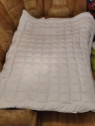 Ковдра зимова Vital Textile екопух двоспальна 180х220см EP-1-16006 фото від покупців 1