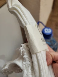Гольфи панчохи з мереживом ніжно-рожевого кольору One Size