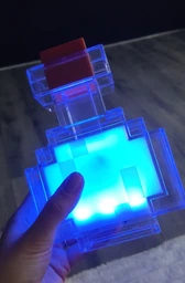 Ночник Майнкрафт Зелье Minecraft Potion Bottle лампа LED светодиодная светильник игрушка изменяющая цвет фото от покупателей 2