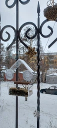 Кормушка для птиц на окно House_for_birds "Теремок" фото от покупателей 13