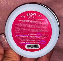 ZOLA Віск для укладання брів BROW WAX, 30 г фото от покупателей 7