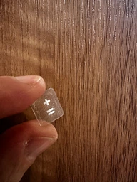 Наклейки на клавиатуру Munbi с русскими буквами Clear White (27717)