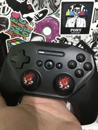 Силіконові накладки на стіки Cyberpunk 2077 для геймпадів Sony DualShock PS4 / DualSense PS5 / Xbox Series|One (2шт.) [393299295] фото від покупців 1