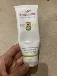 Дитяча зубна паста Dentissimo Junior With Apple Aroma від 6 років 50 мл (7640162322409)