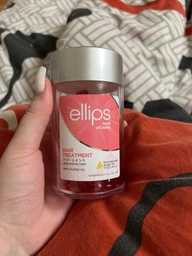 Олія для волосся Ellips Hair Vitamin Treatment Терапія з олією жожоба 1 мл х 8 шт (8993417200021)