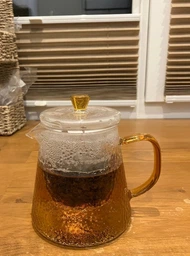 Стеклянный заварочный чайник Handblown 550 мл