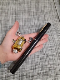 Складна похідна міні-вудка Fishing Rod In Pen Case (4777UD) фото від покупців 3