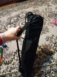 Коврик для йоги и фитнеса EasyFit EF-1924E-MTB TPE+TC ECO-Friendly двухслойный каремат в чехле 183 х 61 х 0.6 см Мятный с черным (56002555) фото от покупателей 2