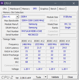 Оперативна пам'ять Samsung SODIMM DDR4 8Gb 3200MHz PC4-25600 (M471A1K43DB1-CWE) фото от покупателей 8