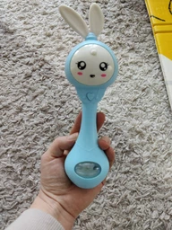 Інтерактивне музичне брязкальце Baby Molar Rattle sobebear YL 5505 прорізувач для зубів Зайчик рожевий фото от покупателей 4