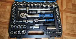 Профессиональный набор инструментов в кейсе Molder 1/2", 1/4" 72 T, CR-V, 108 предметов (MT60108) фото от покупателей 9