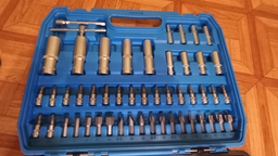 Профессиональный набор инструментов в кейсе Molder 1/2", 1/4" 72 T, CR-V, 108 предметов (MT60108) фото от покупателей 8