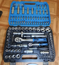 Профессиональный набор инструментов в кейсе Molder 1/2", 1/4" 72 T, CR-V, 108 предметов (MT60108) фото от покупателей 7