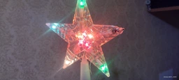 Новогодняя верхушка на Елку Звезда LED DL Мульти 1000-ZABI1 фото от покупателей 1