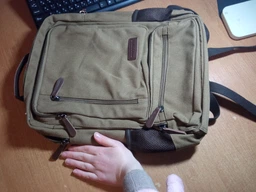 Текстильный рюкзак Vintage 31х42х16 см 000162020 фото от покупателей 1