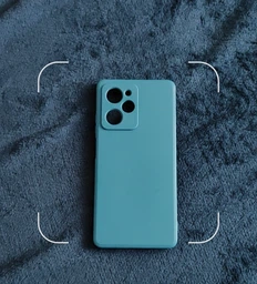 Чохол Fiji Soft для Xiaomi Poco X5 Pro 5G силікон бампер червоний фото від покупців 1