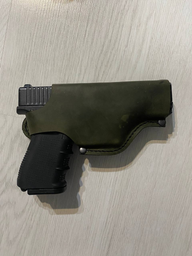 Поясная кобура Ammo Key Shahid-1 для Glock 17 Olive Pullup (Z3.3.3.229)