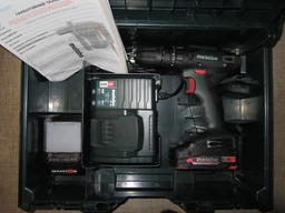 Акумуляторний ударний шуруповерт Metabo SB 18 + 2 акб 18 V 2 Ah + з/у SC 60 Plus + кейс (602245560) фото від покупців 6