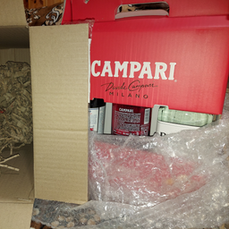 Подарочный набор Campari Negroni: Настойка Campari 1 л + Вермут Cinzano Rosso 1 л + Джин Bickens 1 л (4820180020263) фото от покупателей 3