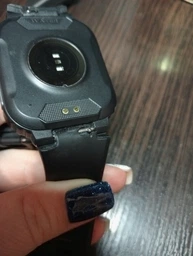 Розумний водонепроникний смарт годинник Smart Watch Lemfo MK66 оливковий спортивний олива хакі фото от покупателей 1